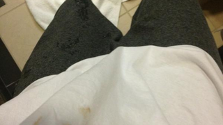 Early This Morning Delonte West Tweeted A Picture Of His Vomit-Soiled Clothes From The Bathroom